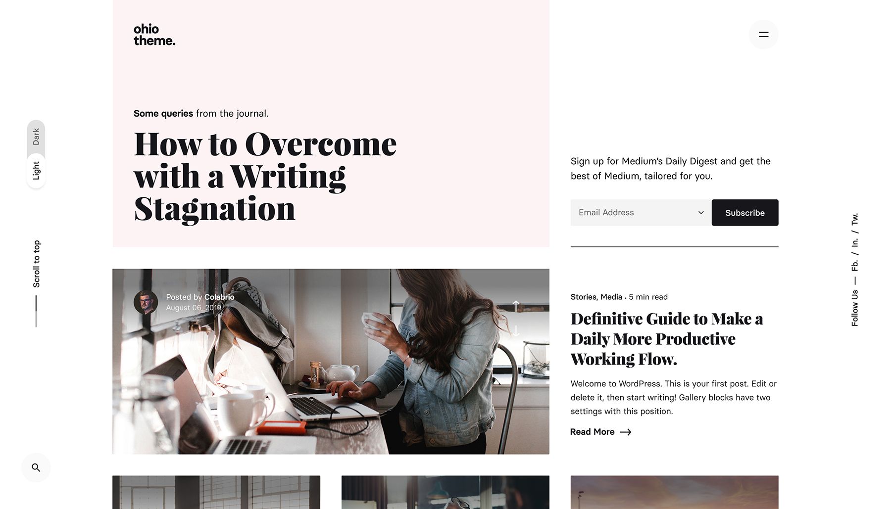 DemoTemplate25_Home
