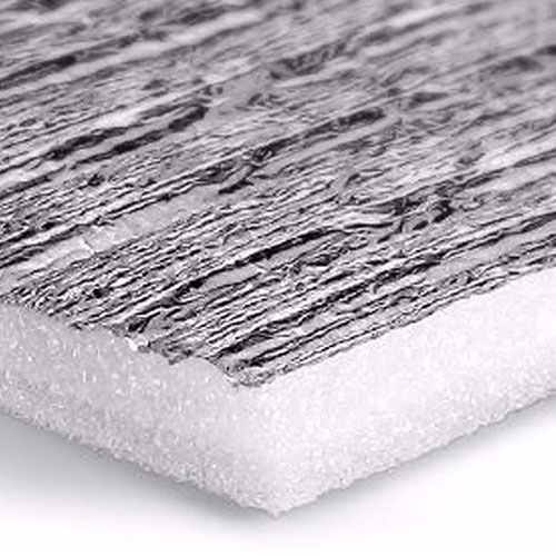 AISLANTE ESPUMA EN ROLLO UNA CARA DE ALUMINIO X 20 METROS